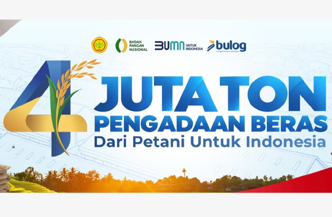 BULOG Pecahkan Rekor Pengadaan Beras Nasional