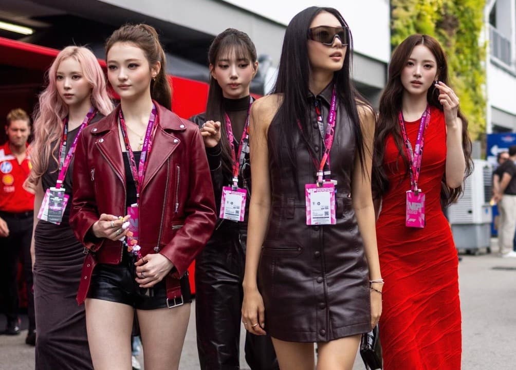MEOVV Hadir di F1 Singapura Bersama Ferrari, K-Pop dan Gaya Mewah Jadi Sorotan