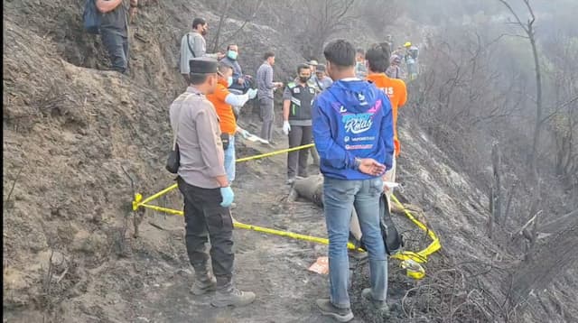 6 Petugas Jadi Korban Saat Padamkan Api Karhutla Bromo, Tiga Orang Tewas