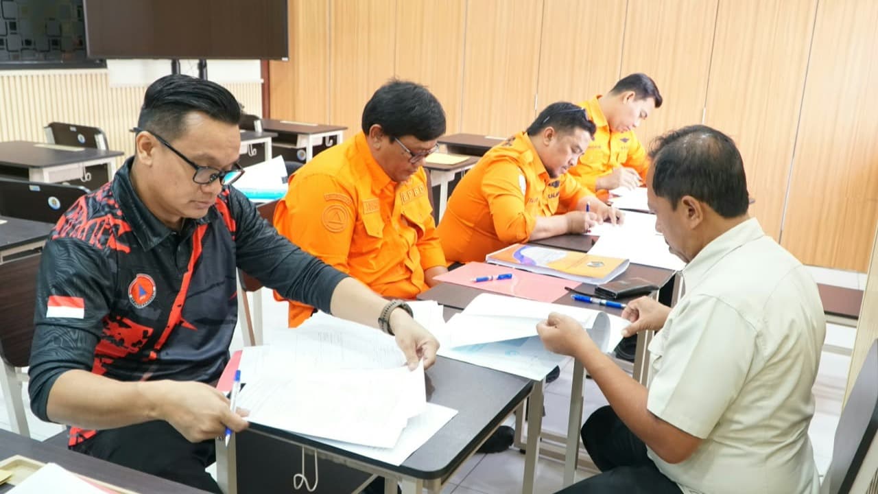 BPBD Jatim dan BPSDM Jatim Kolaborasi Gelar Uji Kompetensi Bidang Kebencanaan