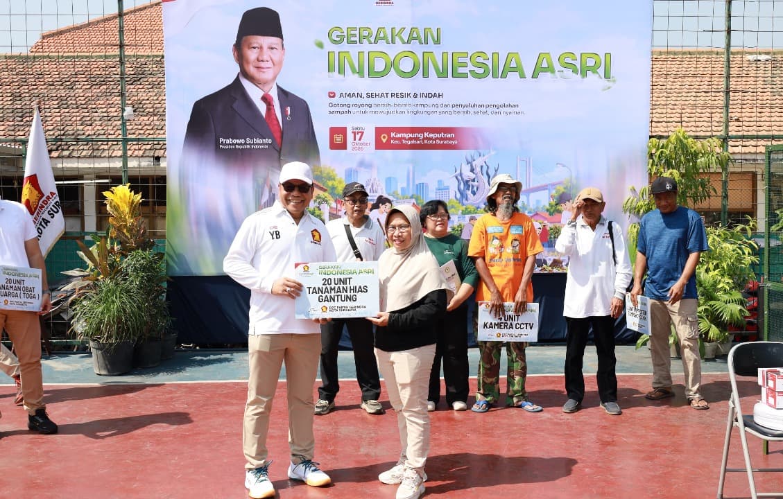 Dukung Gerakan Indonesia ASRI, Cak Yebe Dorong Pengelolaan Sampah dan Urban Farming
