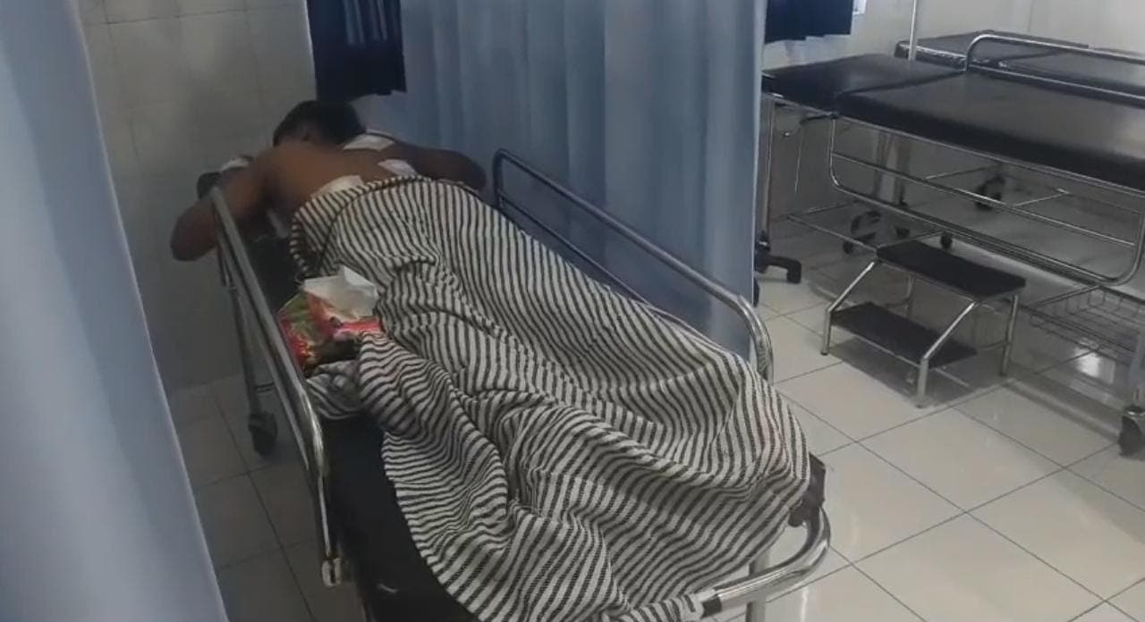 Pemuda di Lamongan Dibacok Orang Tak Dikenal