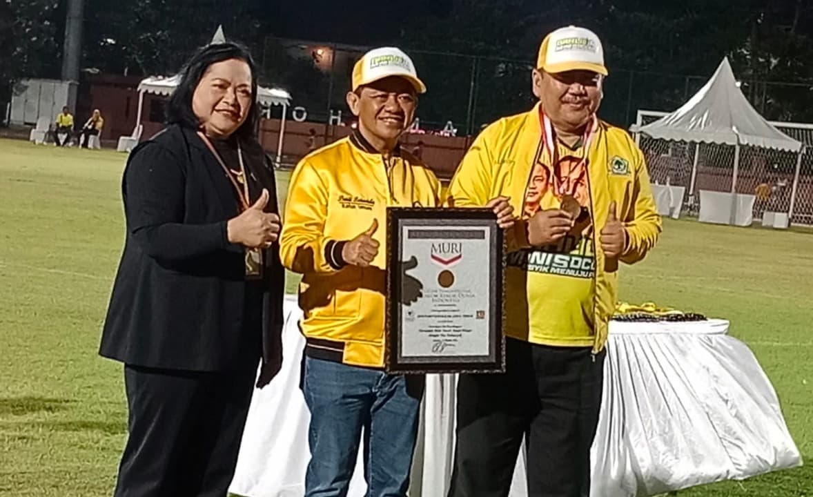 Diikuti 2.640 Pelajar, Bahlil Mini Soccer Asyik Menuju Puncak Pecahkan Rekor MURI