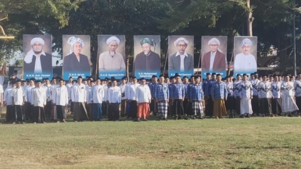 Hari Santri, Nasi Tabheg Satukan Santri dan Pemerintah