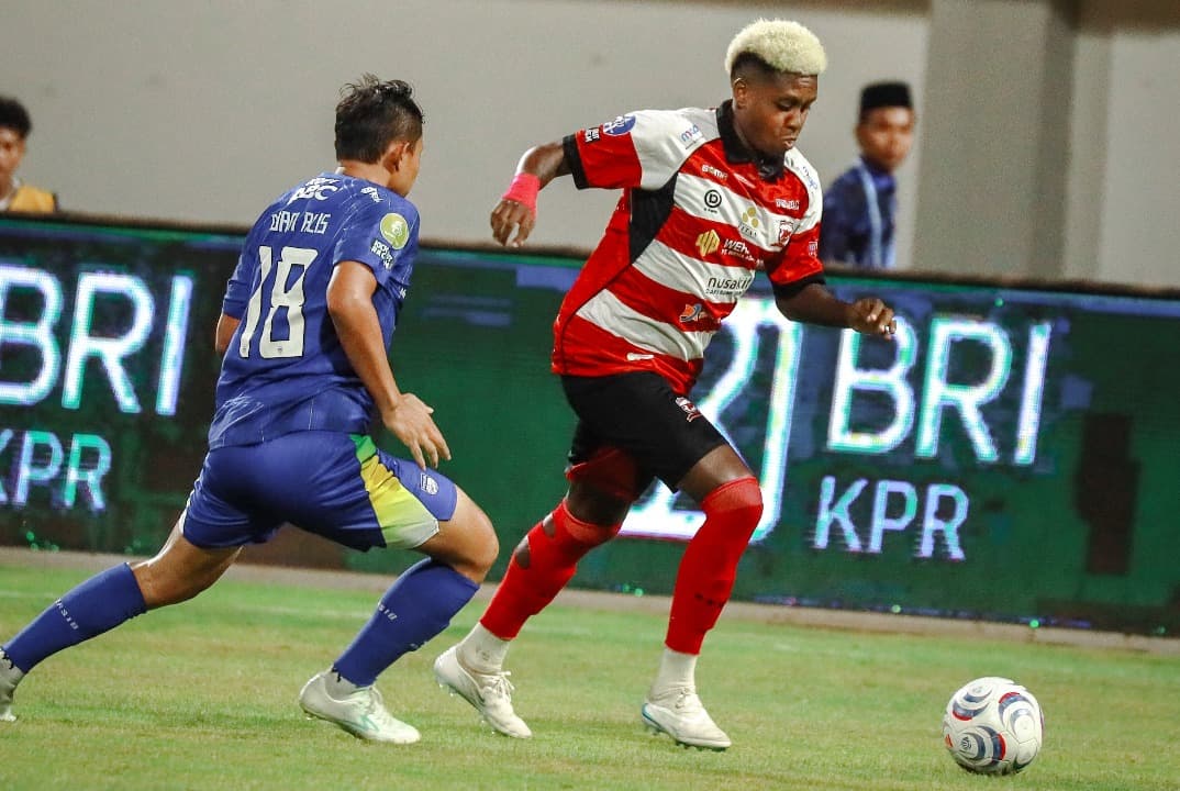 Gol Tunggal Dimitar Mitkov Bawa Madura United Kalahkan Persib