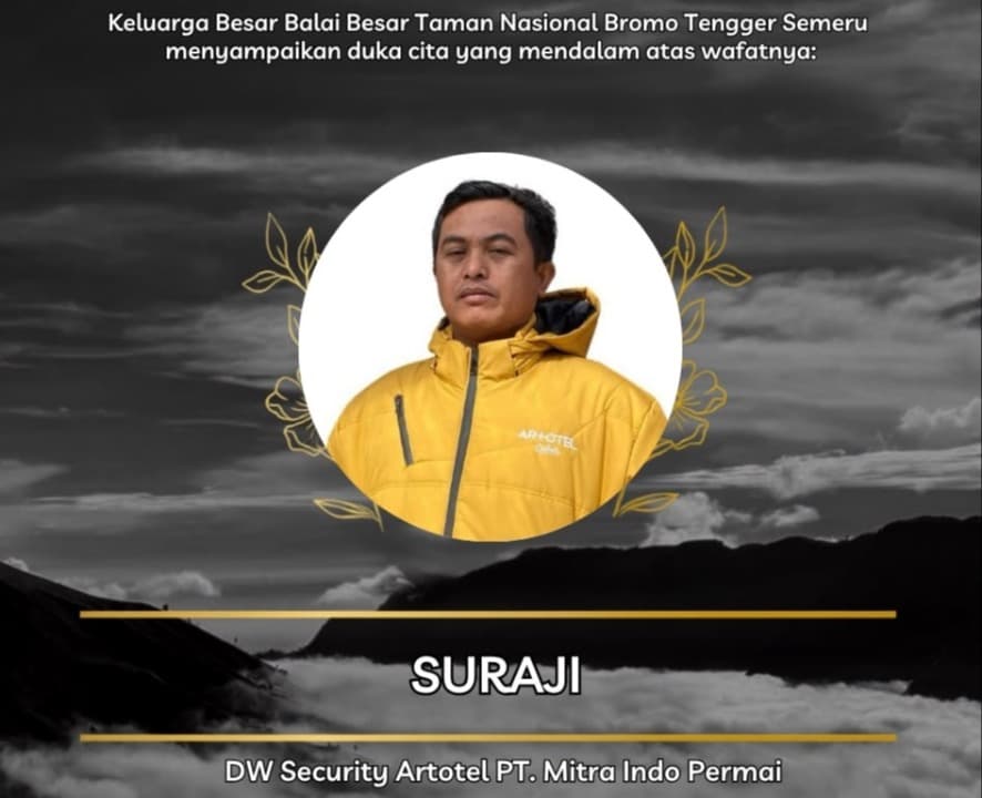 Security Hotel Artotel Meninggal, Korban Tewas Karhutla Bromo Bertambah Jadi 6 Orang
