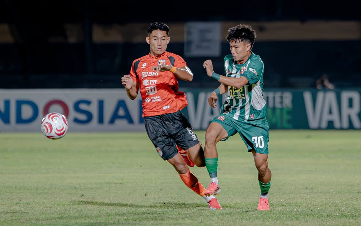 Diwarnai 4 Gol, Duel Kendal Tornado FC vs Deltras FC Berakhir Imbang