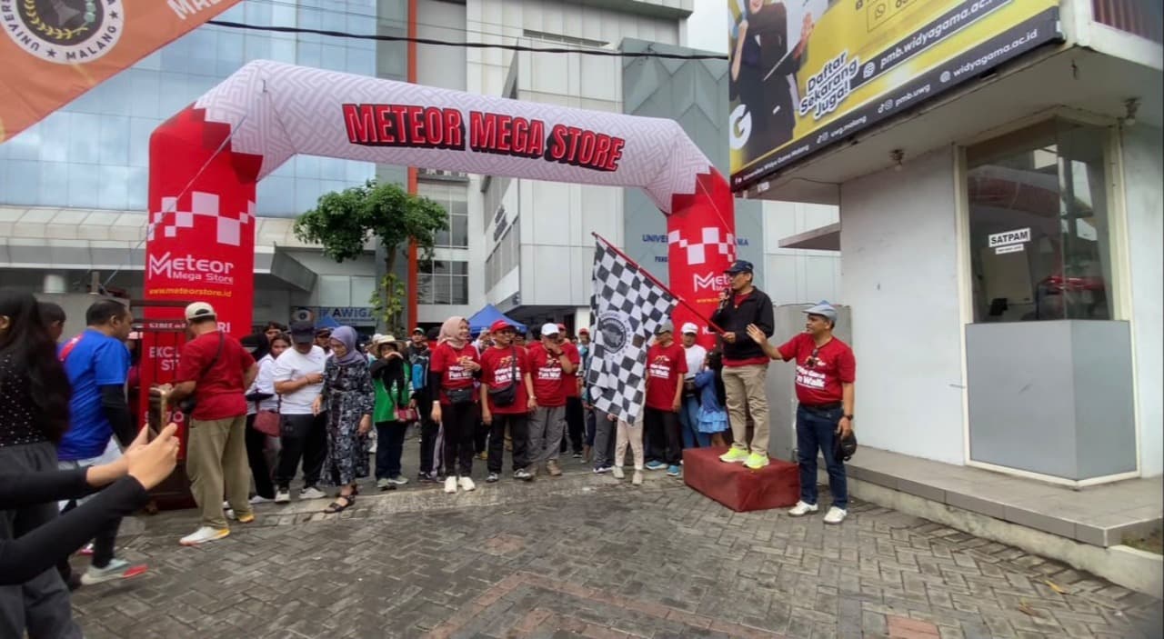 Jalan Sehat Dies Natalis ke-55 UWG Meriah, Rektor Ungkap Mahasiswa Baru Bertambah Lebih dari 1.000 dan Tambahan Profesor
