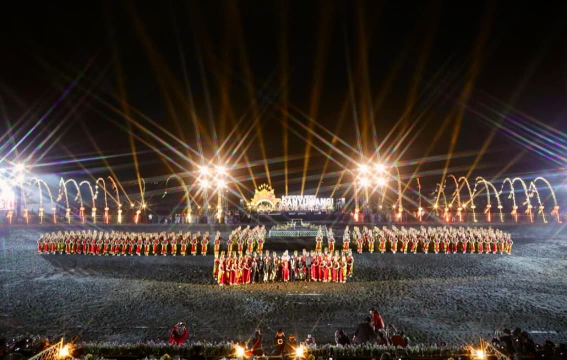 Megahnya Gandrung Sewu 2026, Saat Seni Tradisi Berpadu dengan Teknologi Pertunjukan