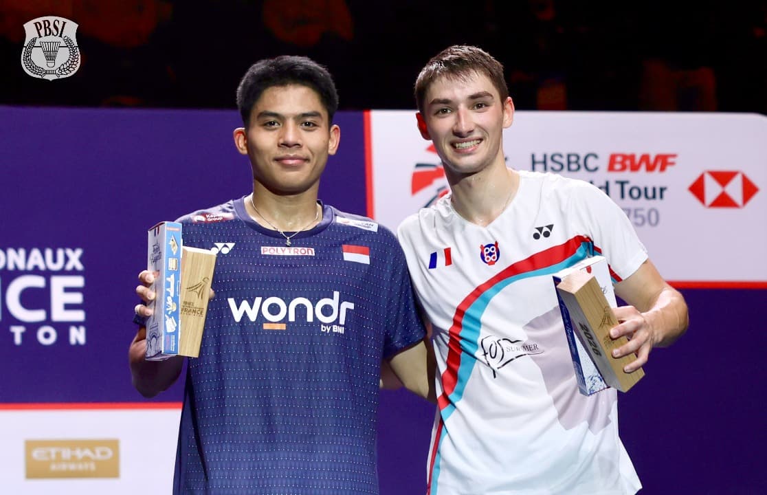 Daftar Juara French Open 2026: Gelar Juara Tidak Berubah di 3 Sektor, Capaian Impresif Moh. Zaki Ubaidillah Jadi Runner Up