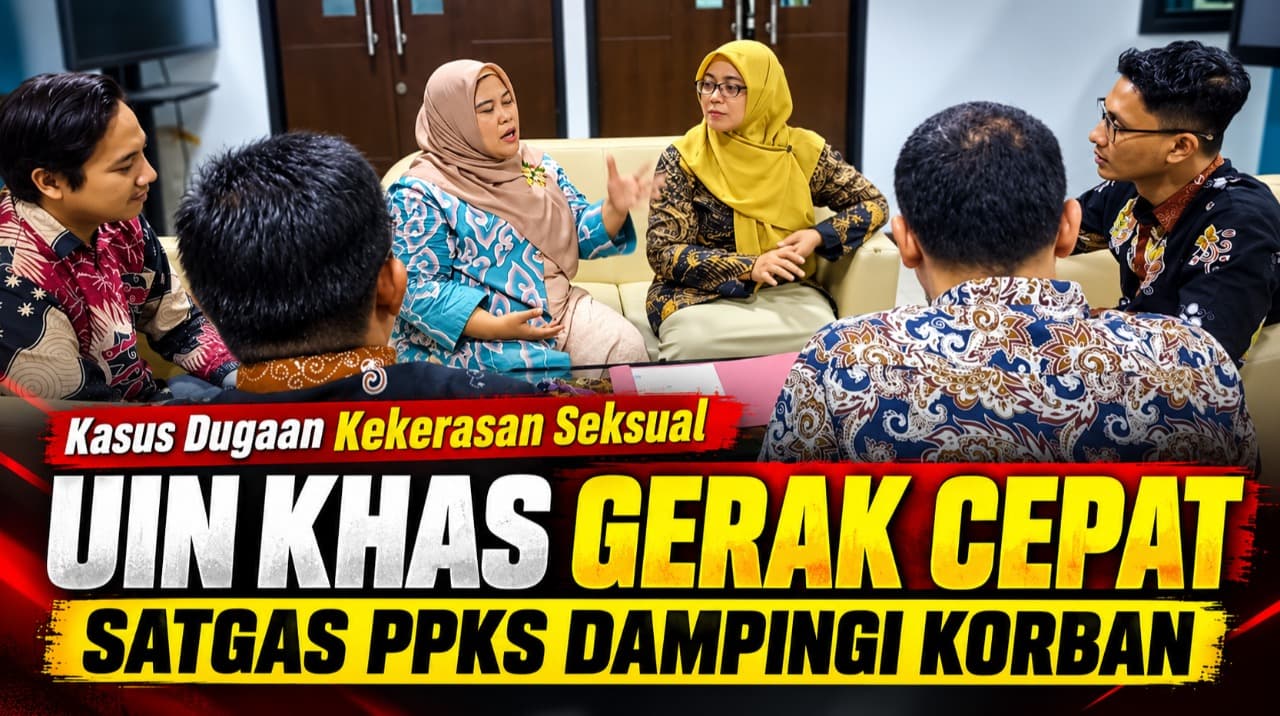 Dugaan Pemerkosaan, UIN KHAS Bentuk Task Force