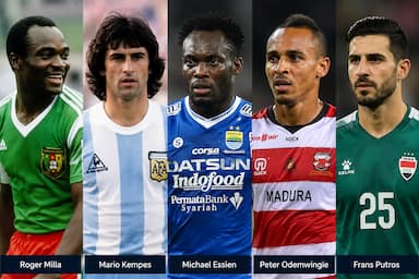 5 Pemain Piala Dunia yang Pernah Tinggalkan Jejak di Liga Indonesia