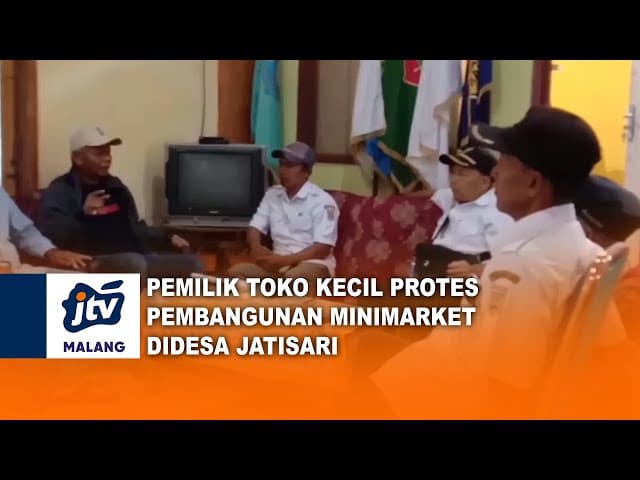Pemilik Toko Kecil Protes Pembangunan Minimarket