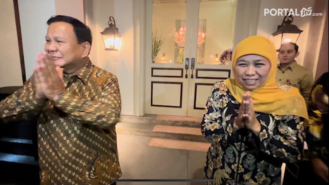 Prabowo-Khofifah bertemu 4 Mata dan berikan pujian