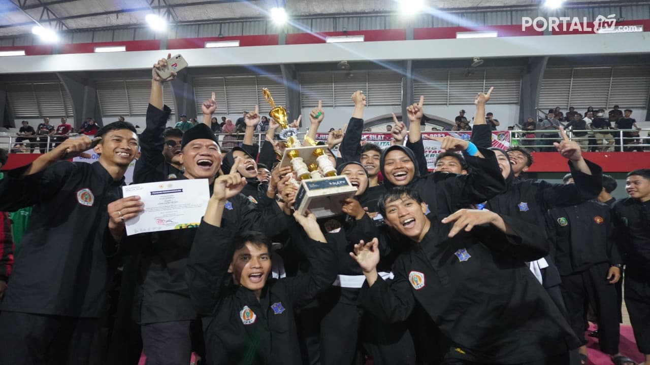 Atlet Pencak Silat Surabaya Juara Umum Kejurprov Jatim 2023