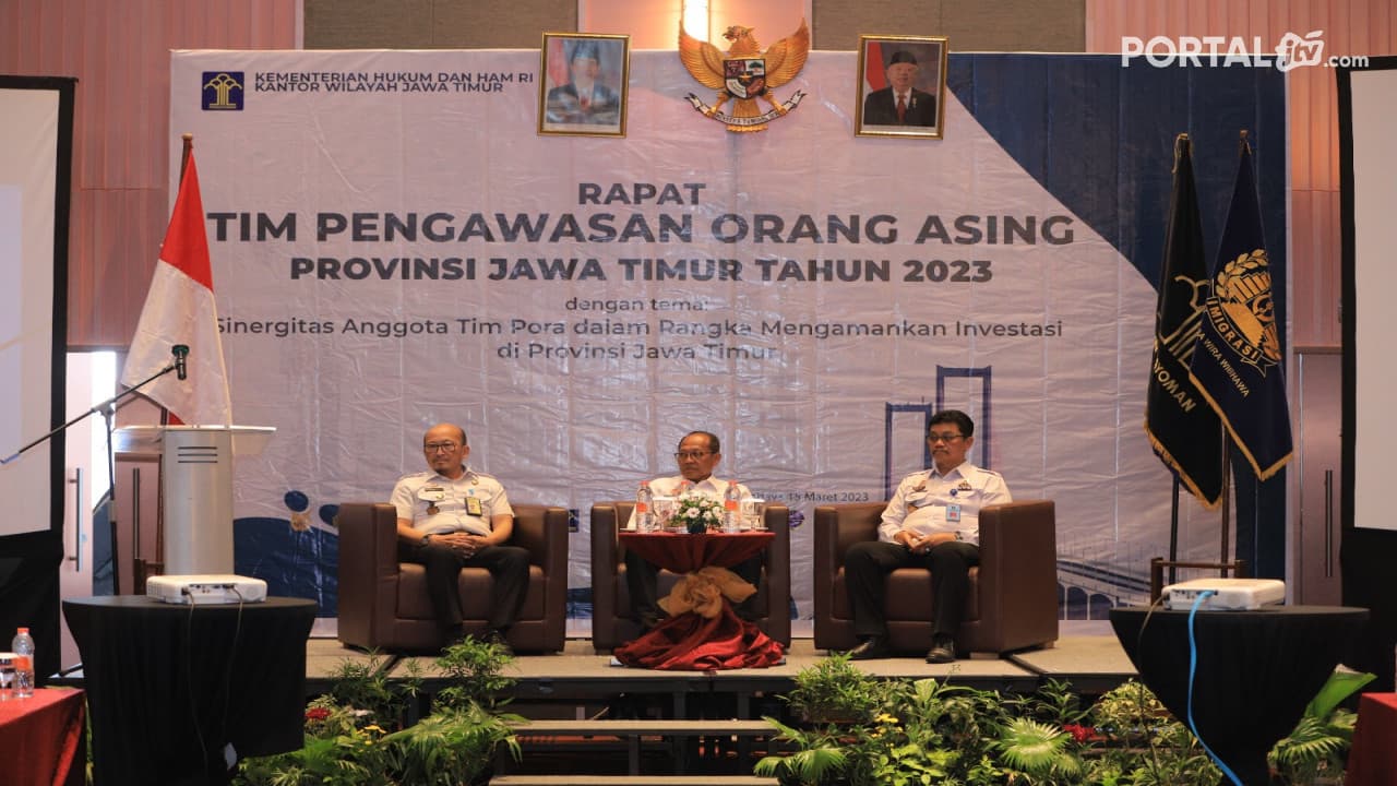 Bangun Sinergitas Anggota Tim PORA Untuk Meningkatkan Investasi Asing di Jawa Timur