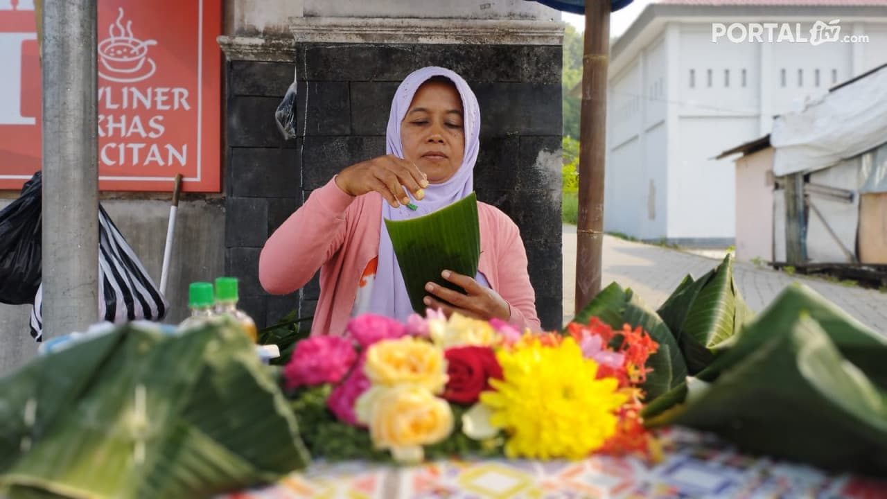 Sepekan Jelang Ramadhan, Jadi Berkah Penjual Bunga Tabur