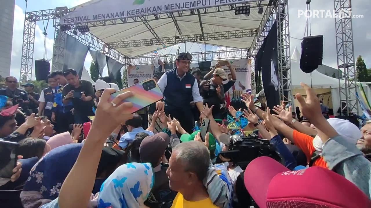 Anies Baswedan Tutup Rangkaian di Jatim Temui Ribuan Relawannya di Festival Menanamkan Kebaikan Menjemput Perubahan 