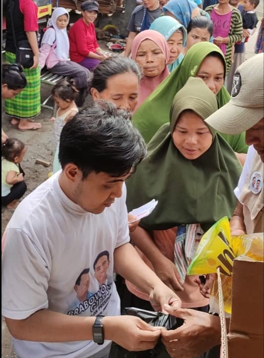 Relawan Prabowo-Gibran BerKharisma Nganjuk Optimis Menang di Kandang Banteng