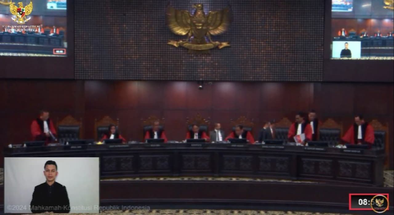 MK Nyatakan Tak Ada Bukti Cawe-Cawe Presiden Jokowi dalam Pilpres 2024