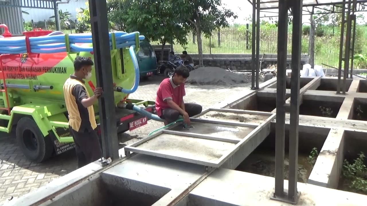 DPRKP Ngawi Tambah Kapasitas Pengolahan IPLT