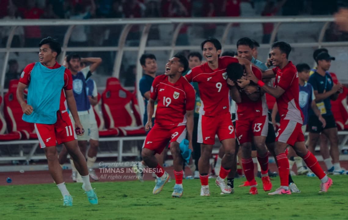 Klasemen Timnas Indonesia U-23 di Grup J Usai Ditahan Laos