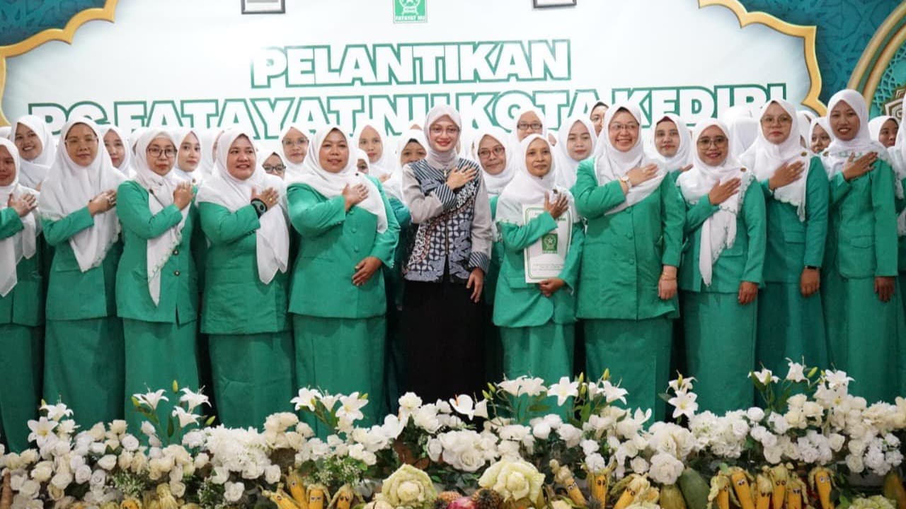 Wali Kota Kediri Ajak Fatayat NU Kolaborasi Wujudkan Kota yang MAPAN
