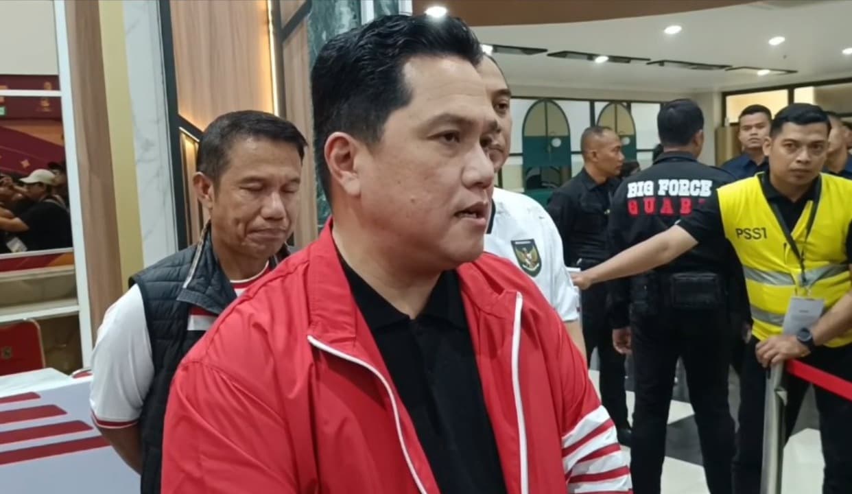 Jelang Kualifikasi Piala Dunia 2026, Erick Thohir Ingatkan Pemain Tetap Fokus