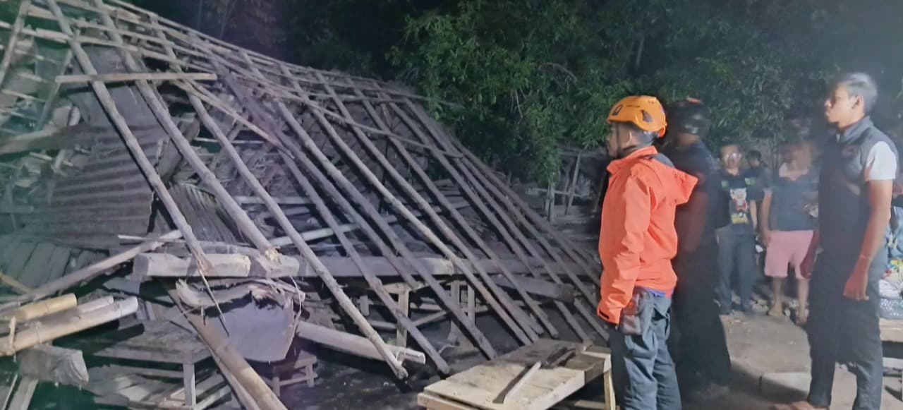 Tiga Rumah di Bondowoso Rusak Akibat Guncangan Gempa Banyuwangi