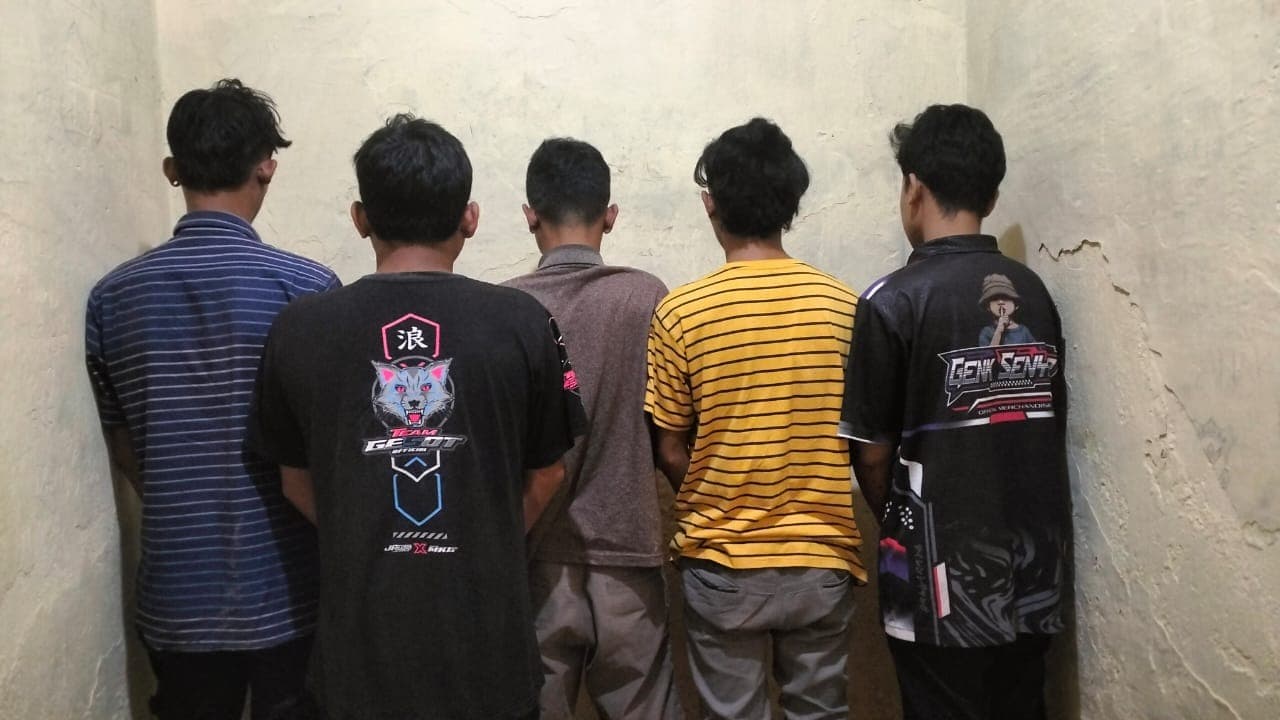 5 Pelaku Pengeroyokan di Banyuwangi Ditangkap Polisi