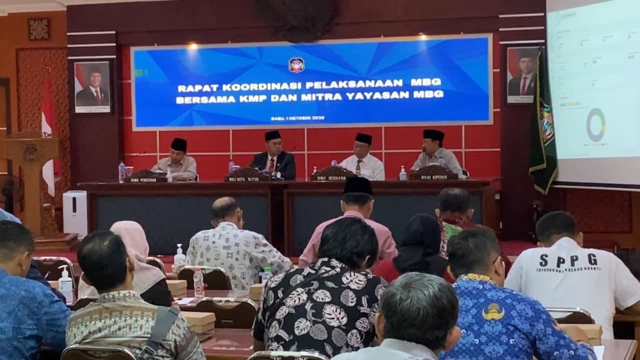 Program Makan Bergizi Gratis Kota Blitar Gandeng Koperasi Merah Putih, Dongkrak Ekonomi Lokal