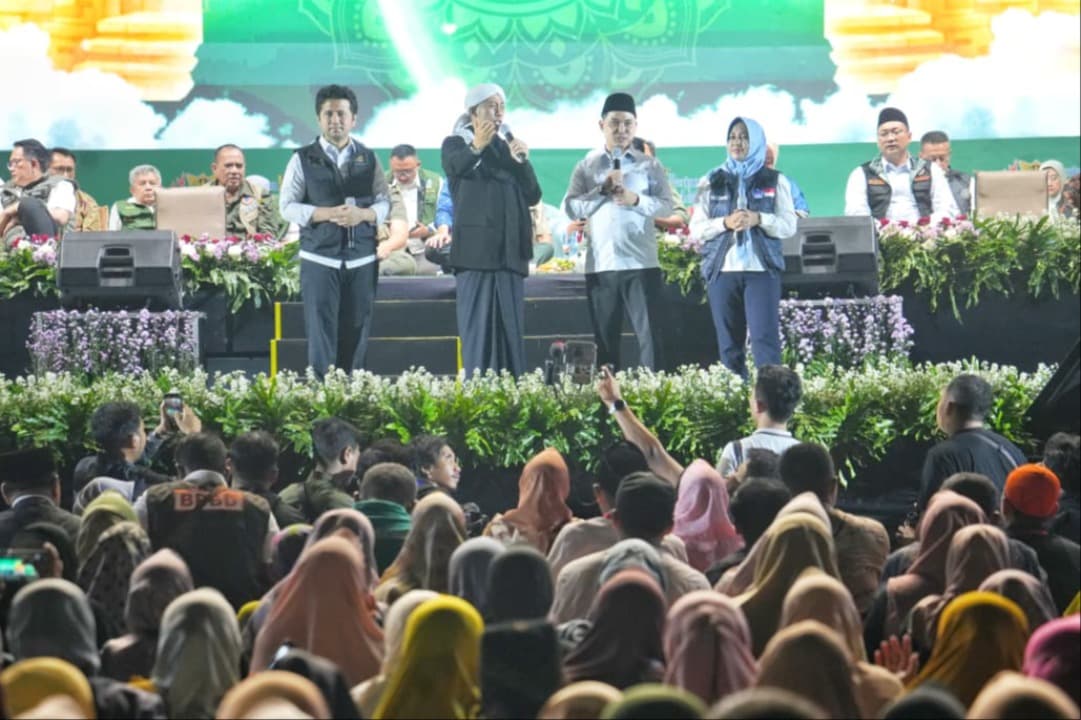 Peringatan Bulan PRB 2025 di Mojokerto, Menko PMK Ajak Masyarakat Cegah Bencana