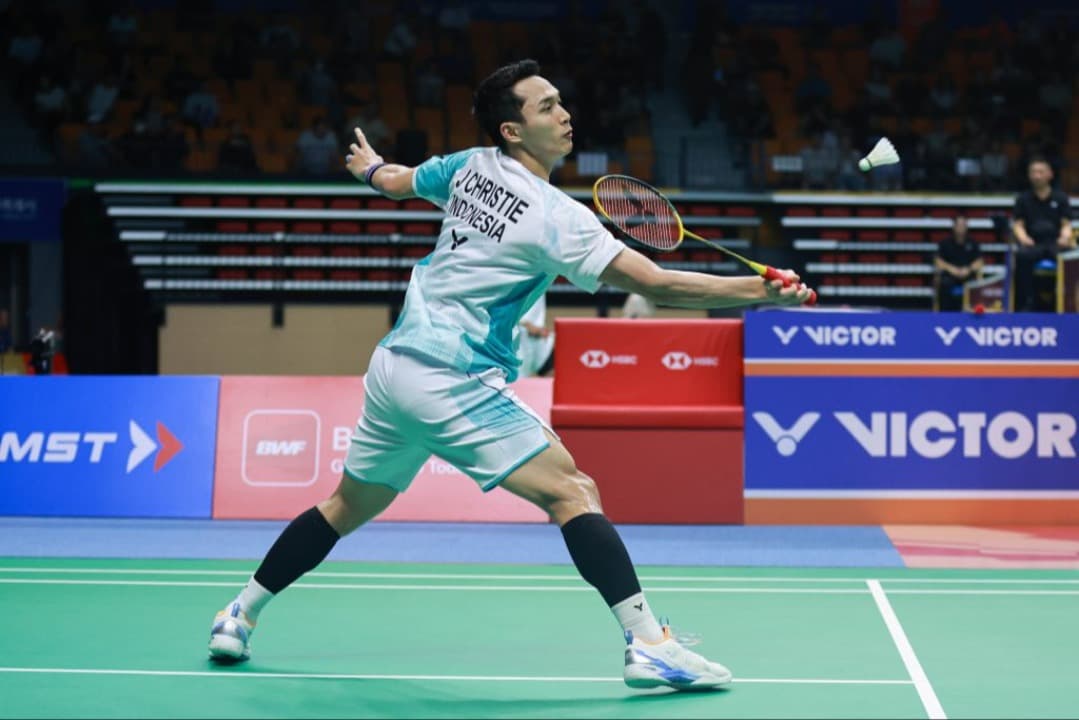 Hasil Denmark Open 2025: Jonatan Christie Melaju ke Perempat Final, 4 Wakil Lain Terhenti di Babak 16 Besar