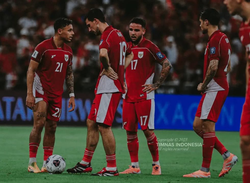 Update Ranking FIFA Terbaru Oktober: Timnas Indonesia Turun Peringkat usai Gagal ke Piala Dunia 2026