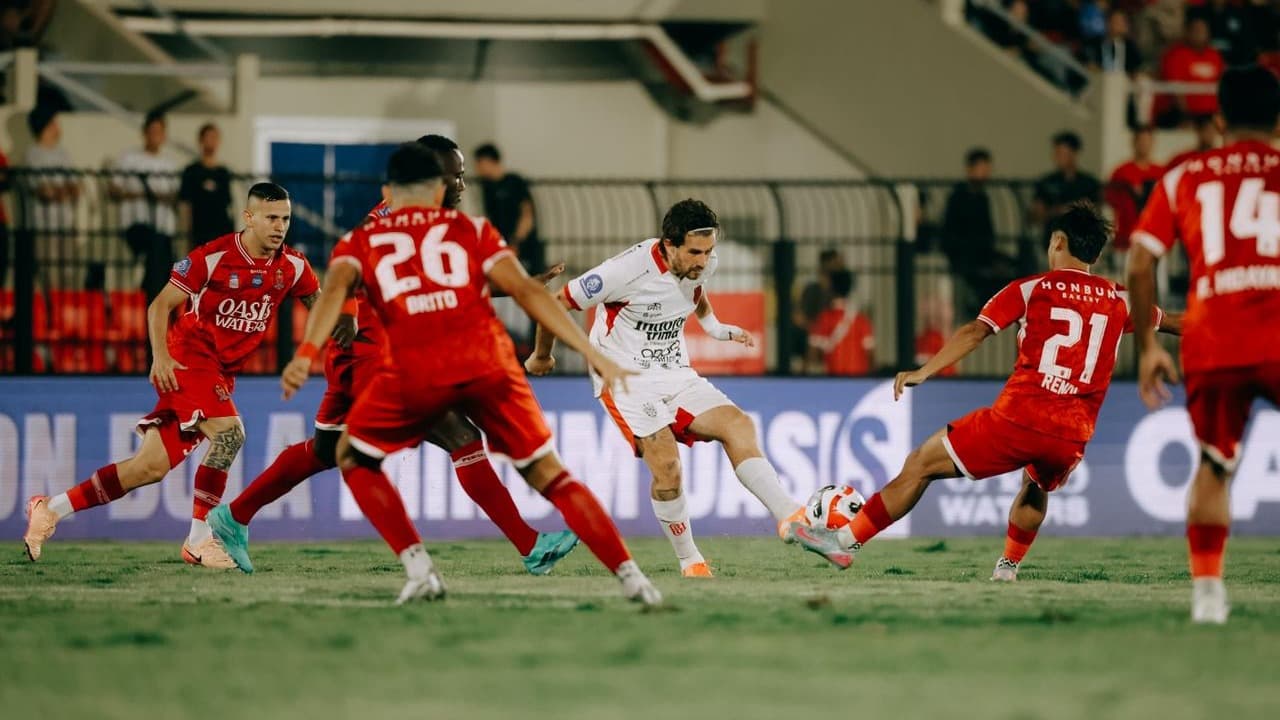 Hasil Super League: Bali United Bungkam Persijap, Arema FC Kalahkan PSM