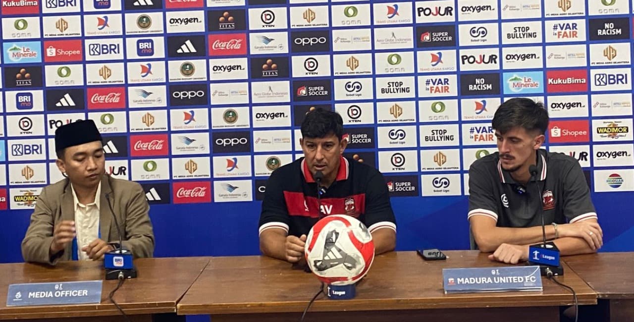 Madura United Belum Bisa Menang di Kandang, Begini Komentar Alfredo Vera