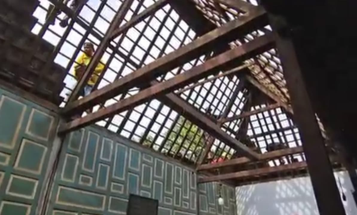 Petir Hancurkan Atap Rumah Warga di Ponorogo