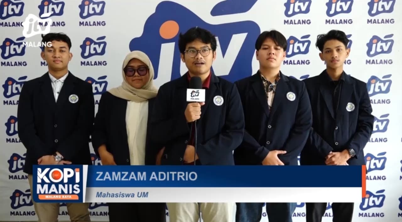 Mahasiswa UM Teknologi Pendidikan Kunjungi Kantor Biro JTV Malang