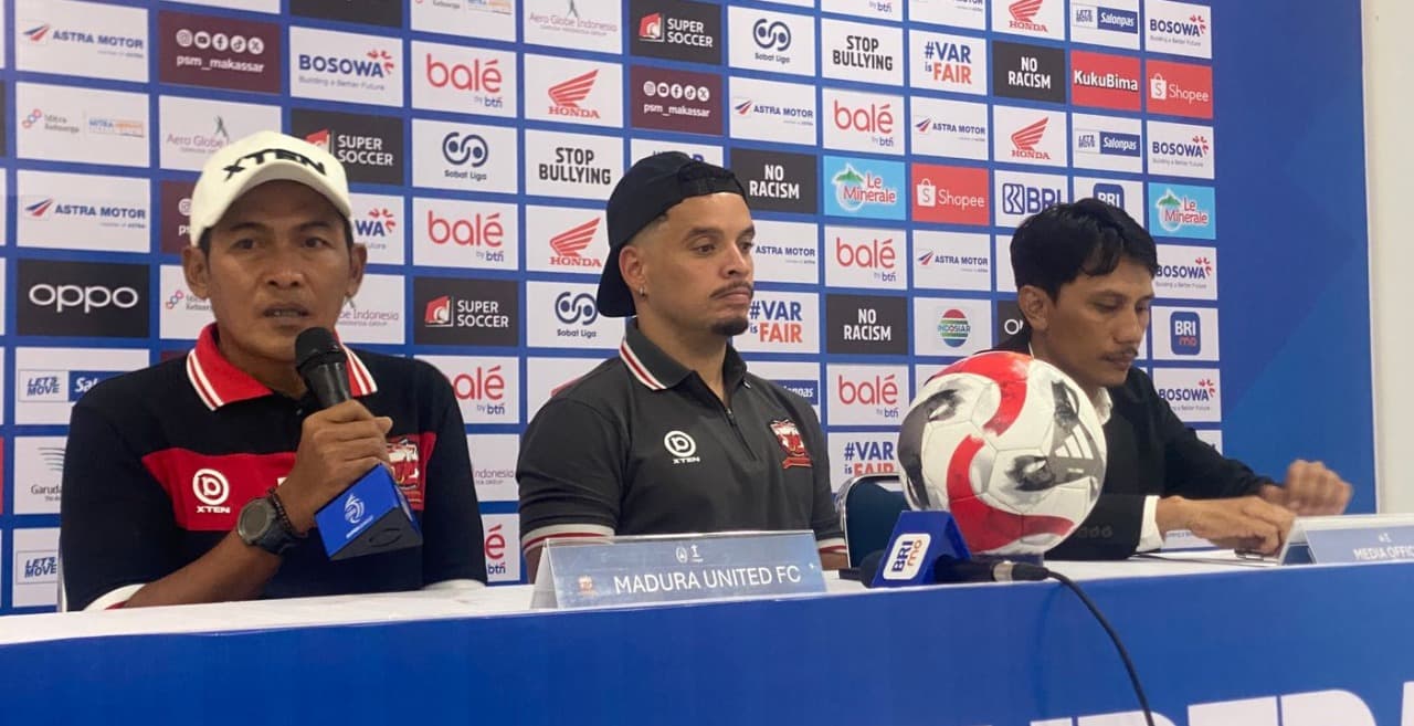 Bawa Pulang 1 Poin dari Markas PSM Makassar, Begini Kata Asisten Pelatih Madura United