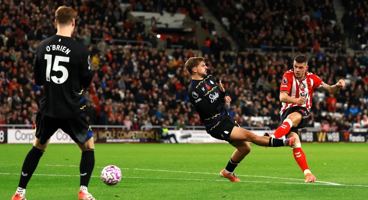 Rekap Hasil Liga Inggris: Imbang Kontra Everton, Sunderland Pertahankan Posisi 4 Besar