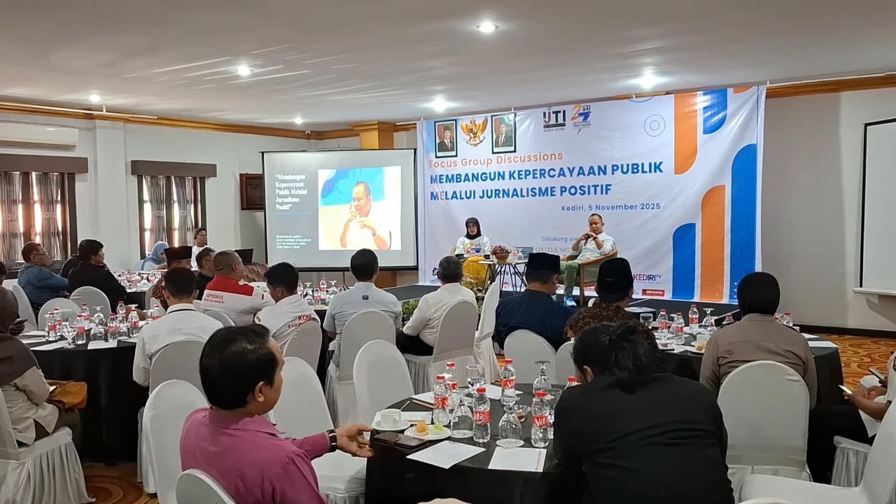 Tingkatkan Kepercayaan Publik, IJTI Kediri Gelar FGD Bahas Profesionalisme Jurnalis