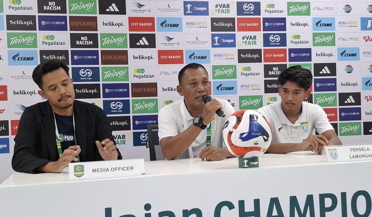 Ragil Sudirman Bersyukur Persela Tutup Putaran Pertama dengan Kemenangan