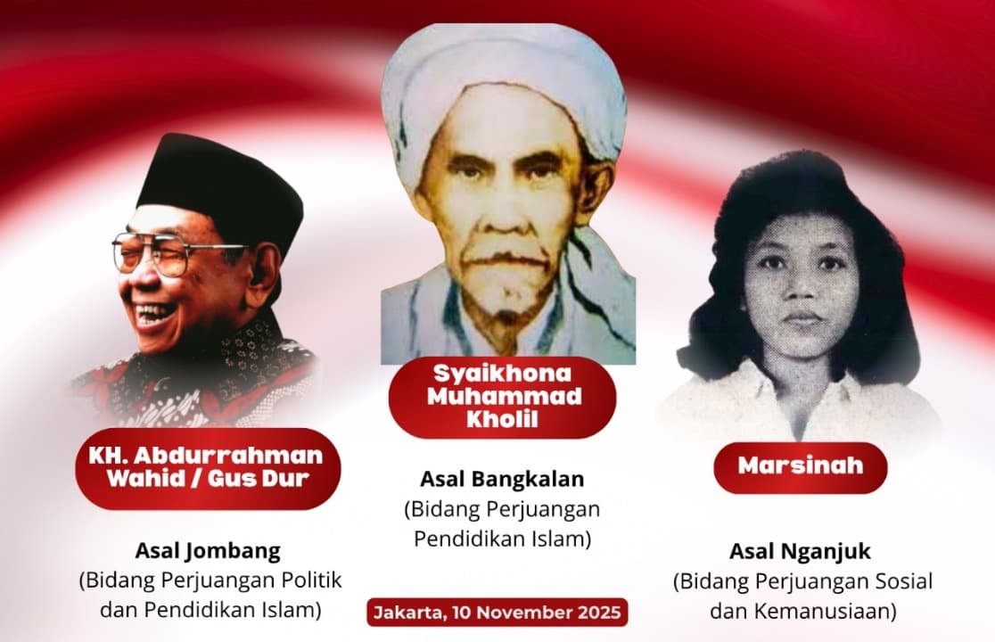 Gus Dur, Syaikhona Kholil, Marsinah, Jadi Pahlawan Nasional, Khofifah: Ketiganya Teladan