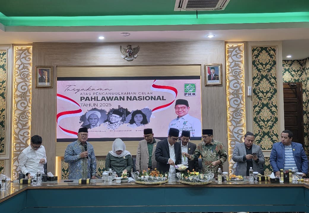 3 Tokoh Dianugerahi Gelar Pahlawan, Fraksi PKB DPRD Jatim Gelar Tasyakuran
