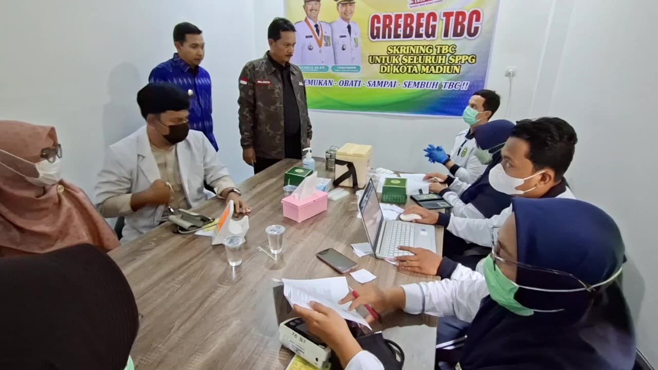 Tekan Risiko Penularan, Ratusan Petugas SPPG Kota Madiun Jalani Screening TBC