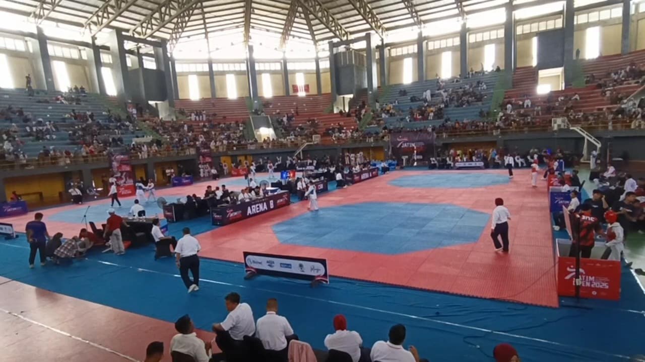 Sukses Digelar 3 Hari, Tae Kwon Do Grade B Jatim Open 2025 Pacu Sport Tourism Kota Kediri