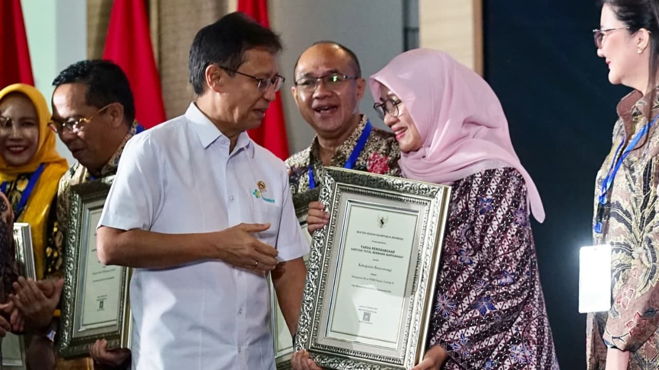 Menuju Kota Sehat, Banyuwangi Raih Penghargaan STBM hingga Swasti Saba dari Kemenkes