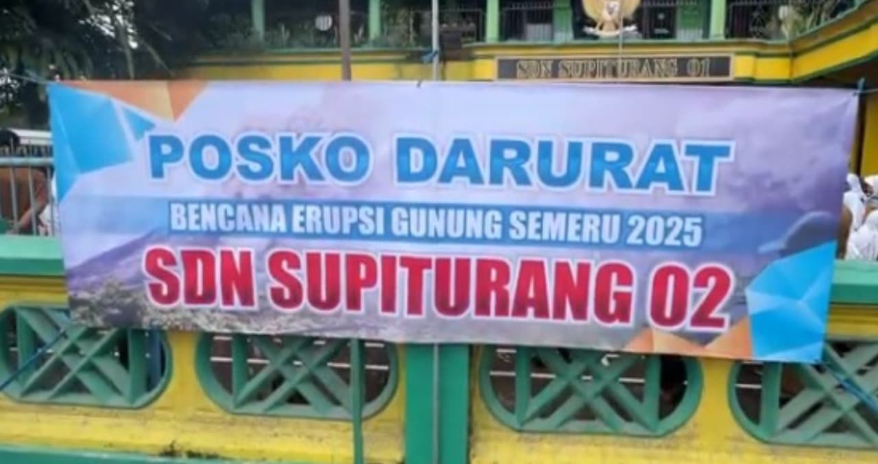 Pemkab Lumajang Regrouping SDN Supiturang 2 Korban Erupsi Semeru