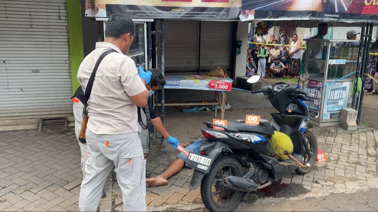 Pria di Pasuruan Tewas Dilempar Bondet saat Naik Motor
