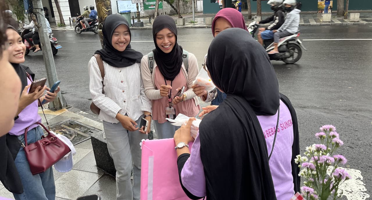 Mahasiswa UPN Veteran Jatim Dobrak Tabu Menstruasi Lewat Gerakan "Bebas Sungkan"